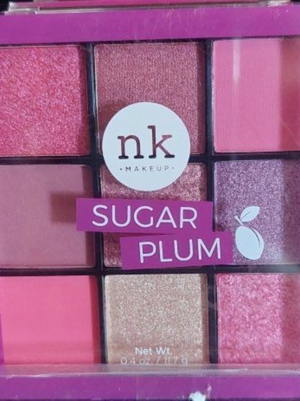 nk Makeup Sugar Plum Eyeshadow Palette - Pink & Plum Shades